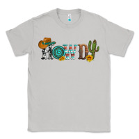 Moon Dust howdy with cowboy hat and cactus Classic Tee - Artiststas