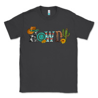 Smoke howdy with cowboy hat and cactus Classic Tee - Artiststas