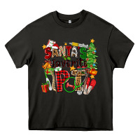 Asphalt santa's favorite pt Heavy Core Tee - Zillion Design Studio