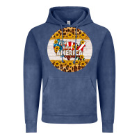 Vintage Denim god bless america round coaster Vintage Hoodie - HRA Design Shop
