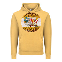 Vintage Mustard god bless america round coaster Vintage Hoodie - HRA Design Shop