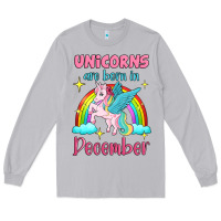 Moon Dust unicorns are born in december Long Sleeve Tee - Jasminsmagicworld
