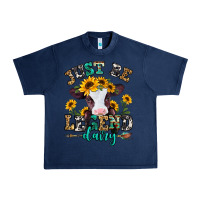 Navy just be legend dairy heifer Urban Heavy Tee - Jasminsmagicworld