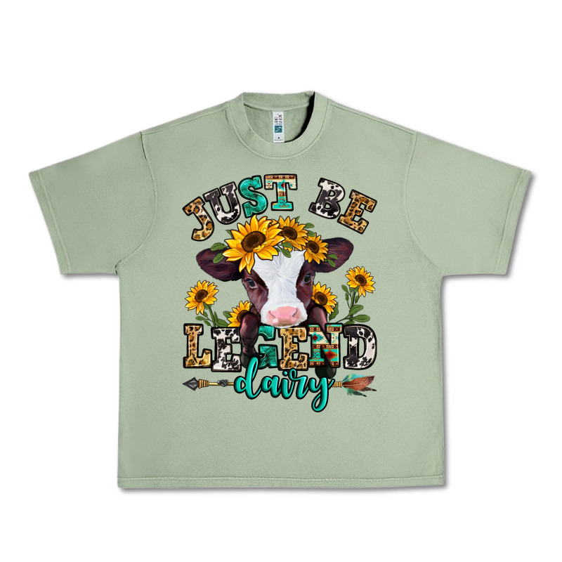 Just Be Legend Dairy Heifer Urban Heavy Tee by Jasminsmagicworld | Teevron