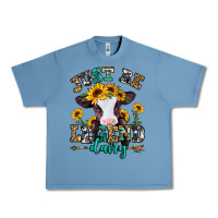 Pebble Blue just be legend dairy heifer Urban Heavy Tee - Jasminsmagicworld