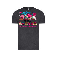 Vintage Black costom name valentines day cna certified nursing Vintage Tee - AdoDesignShop