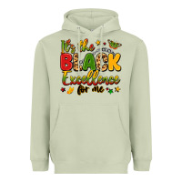 Matcha it's the black excellence for me Heavyweight Hoodie - LillyAllenDesigns