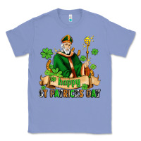Colony Blue happy st patricks day with st patricks Classic Tee - AdoDesignShop