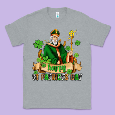 Happy St Patricks Day With St Patricks Classic Tee Designed By Adodesignshop