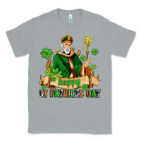 Heather Grey happy st patricks day with st patricks Classic Tee - AdoDesignShop