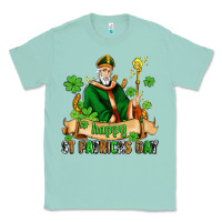 Seafoam happy st patricks day with st patricks Classic Tee - AdoDesignShop