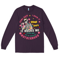 Plum funny motherhood Long Sleeve Tee - JahusDesignShop