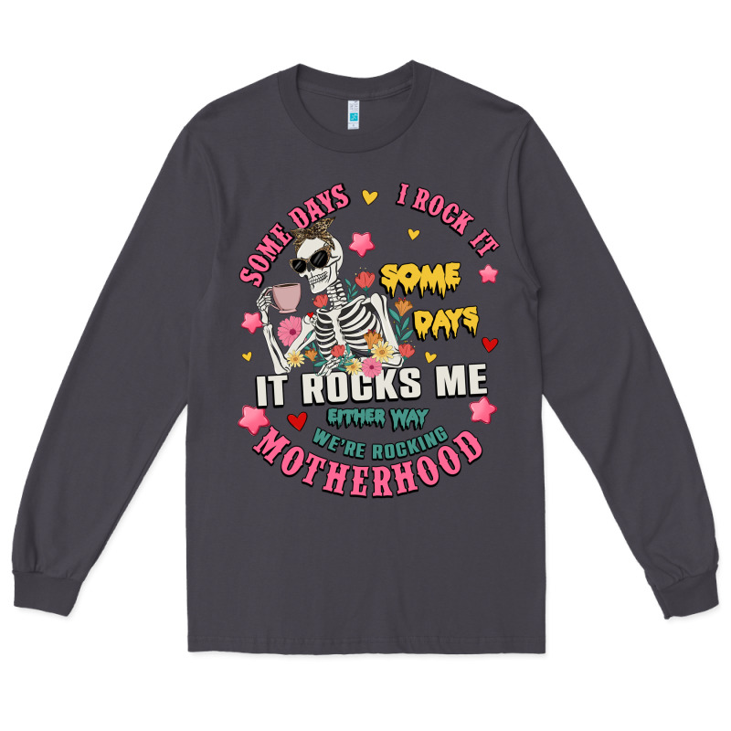 Funny Motherhood Long Sleeve Tee by JahusDesignShop | Teevron