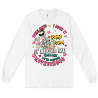 White funny motherhood Long Sleeve Tee - JahusDesignShop