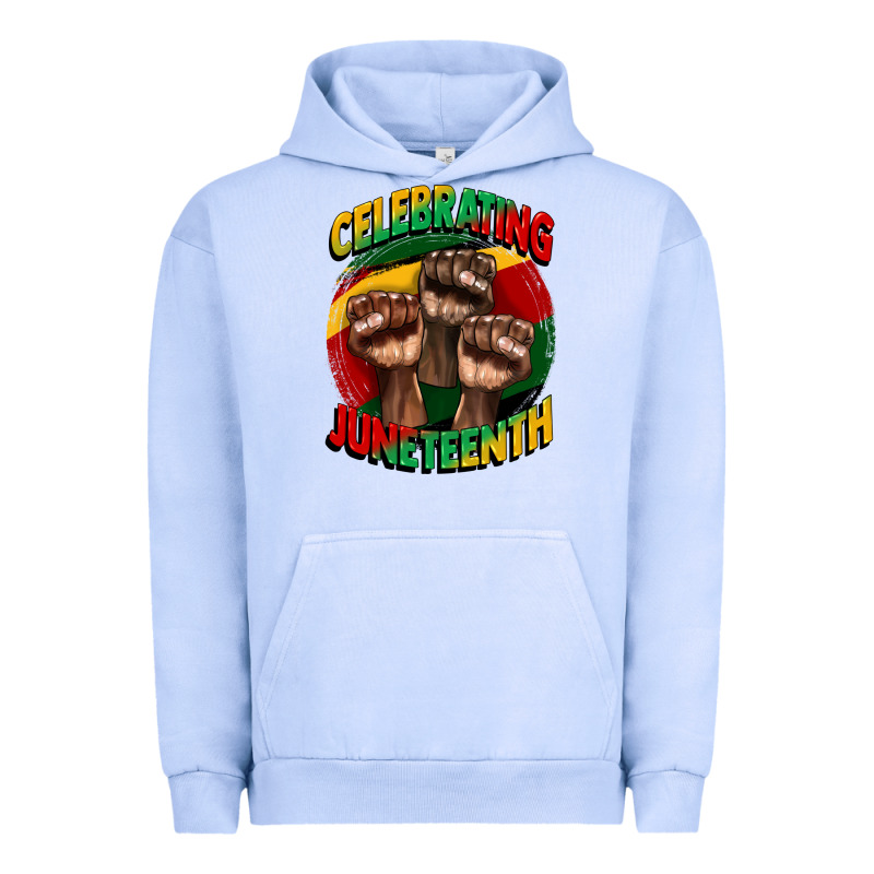 Im Celebrating Juneteenth  (1) Urban Hoodie by CowGirlArtShop | Teevron