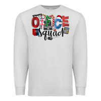 Dove Grey Office Squad Christmas Premium Sweatshirt - LillyAllenDesigns