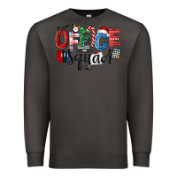 Smoke Office Squad Christmas Premium Sweatshirt - LillyAllenDesigns