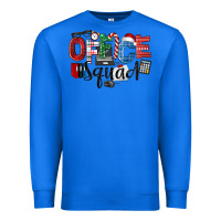 True Royal Office Squad Christmas Premium Sweatshirt - LillyAllenDesigns