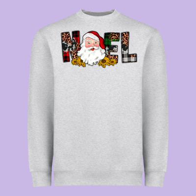 Santa Noel Heavyweight Sweatshirt Designed By Jahusdesignshop