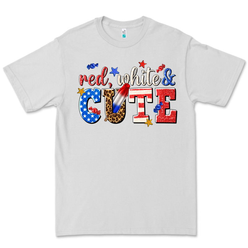 Red White And Cute Billie Wilder Premium Tee by texasbilliewilder | Teevron