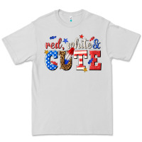 Dove Grey red white and cute billie wilder Premium Tee - texasbilliewilder