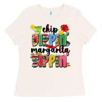 Bone chip dippin' margarita sippin' Ladies Tee - JahusDesignShop