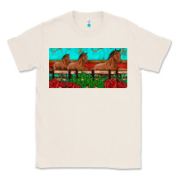 Natural horses roses ann cactuses license plate Classic Tee - Artiststas