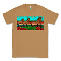 Toasted Coconut horses roses ann cactuses license plate Classic Tee - Artiststas