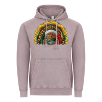 Vintage Zinc mexico sunflower rainbow Vintage Hoodie - HRA Design Shop