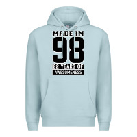 Blue Mist Made in 98 22 Years Of Awesomeness Premium Hoodie - Bettercallsaul