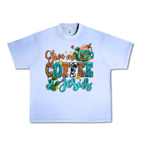 Grape Ice gıve me coffee and jesus Urban Heavy Tee - AdoDesignShop