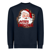 Navy merry christmas santa Heavyweight Sweatshirt - JahusDesignShop