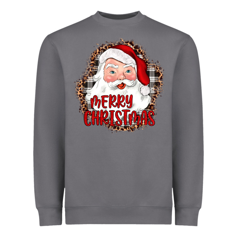Merry Christmas Santa Heavyweight Sweatshirt by JahusDesignShop | Teevron
