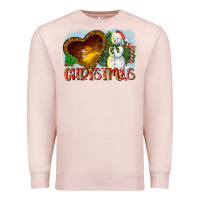 Christmas Snowman Premium Sweatshirt | Teevron