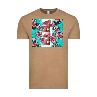 Vintage Coffee floral mama Vintage Tee - AdoDesignShop