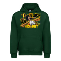 Forest Green i am black history Urban Hoodie - CowGirlArtShop