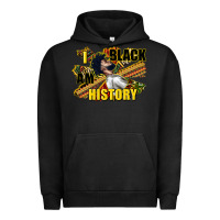 Pigment Black i am black history Urban Hoodie - CowGirlArtShop