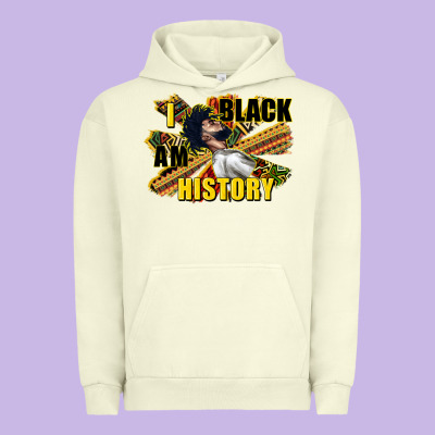 I Am Black History Urban Hoodie Designed By Cowgirlartshop