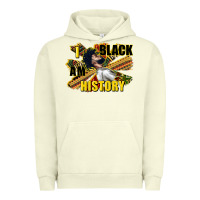 Pigment Pistachio i am black history Urban Hoodie - CowGirlArtShop