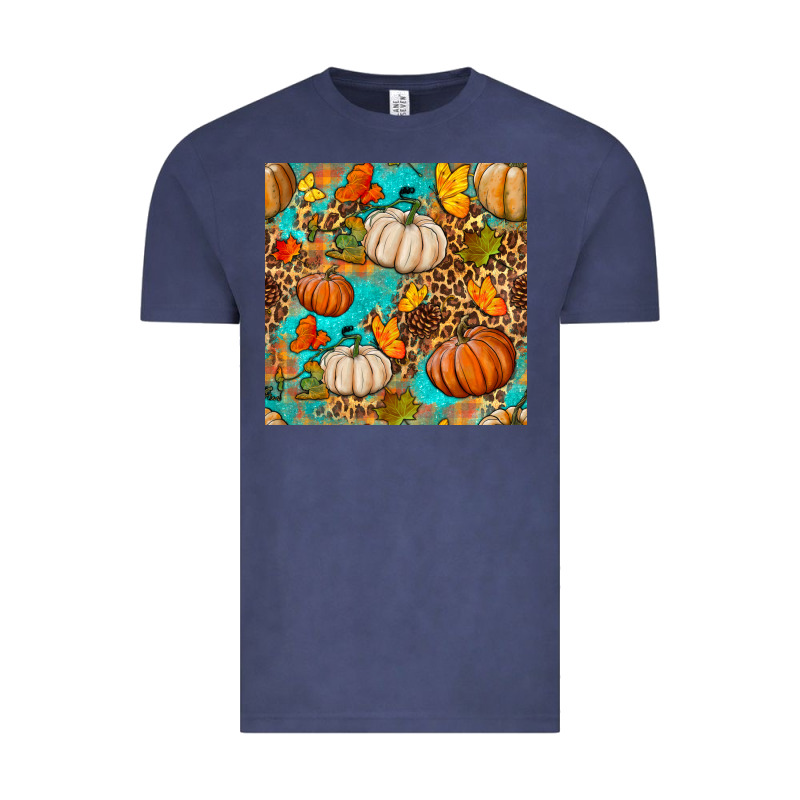 Fall Pumpkin Seamless Pattern Vintage Tee by BundleAndBundleShop | Teevron