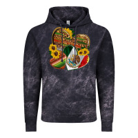 Cloud Black mexico heart and sunflower Vintage Hoodie - HRA Design Shop
