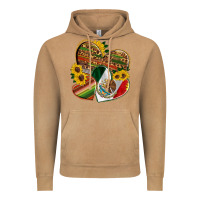 Vintage Camel mexico heart and sunflower Vintage Hoodie - HRA Design Shop