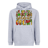 Heather Grey i am my ancestors wildest dream Heavyweight Hoodie - LillyAllenDesigns