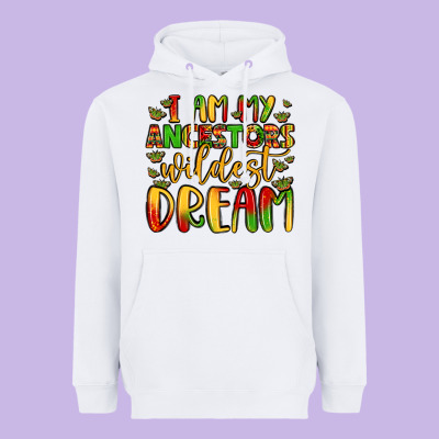 I Am My Ancestors Wildest Dream Heavyweight Hoodie Designed By Lillyallendesigns