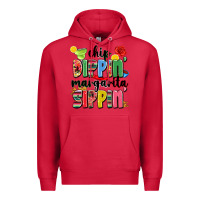 Cardinal chip dippin' margarita sippin' Premium Hoodie - JahusDesignShop
