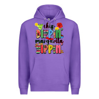 Purple chip dippin' margarita sippin' Premium Hoodie - JahusDesignShop