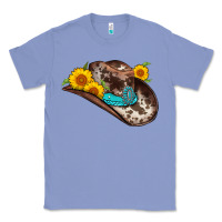 Colony Blue cowboy hat Classic Tee - AdoDesignShop