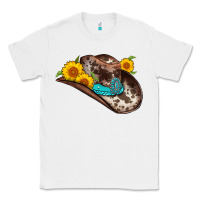 White cowboy hat Classic Tee - AdoDesignShop