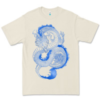 Bone blue dragon Premium Tee - RanaPortraitStore