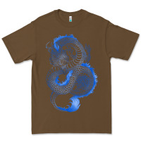 Cacao blue dragon Premium Tee - RanaPortraitStore